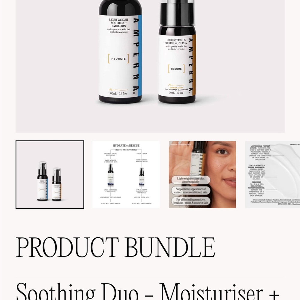 Soothing Moisturizer Duo